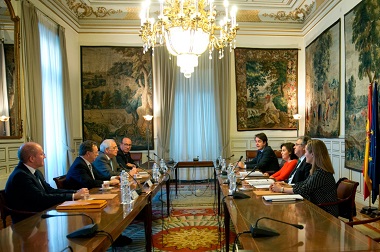 Imbroda aseguró que la reunión de hace dos días con la vicepresidenta del Gobierno y el ministro fue muy positiva