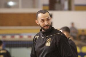 Faisal Salmi, entrenador del Balonmano Virgen de la Victoria de Melilla
