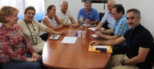 Miembros de la comision sanidad del PP de Melilla