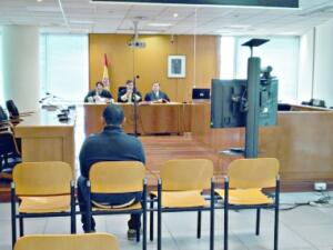 Imagen de archivo del primer día de juicio en el que F.S.S. declaró como único imputado