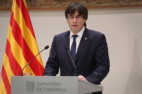 Puigdemont criticó las declaraciones de Imbroda
