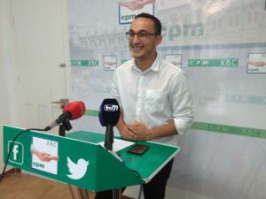 El diputado de Coalición por Melilla (CPM) Mohamed Ahmed