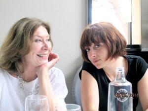 Fiorella Faltoyano y Sonia Gámez