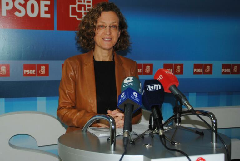 Gloria Rojas, presidenta de la Gestora del PSME-PSOE