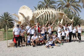 Foto de familia de los participantes en la VII Ruta Toyota Nipón Melilla - Club Queen 4x4