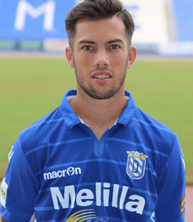Santi Luque llegó esta temporada cedido por el C.D. Tenerife