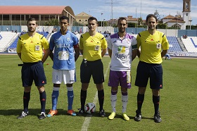 Víctor Rives Leal dirigió la pasada el encuentro Melilla 1-0 Córdoba B