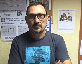 El secretario de Organización de UFP, Antonio Guillén