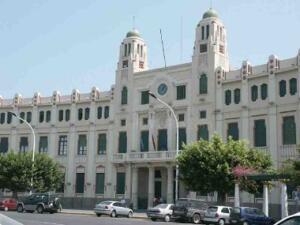 Fachada del Palacio de la Asamblea de Melilla