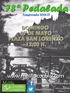 Cartel de la 78ª Pedadala