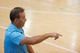 Pepe Andújar, entrenador del Torreblanca Melilla