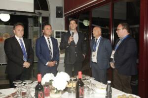 En el centro el delegado de Armas en Melilla, Manuel García