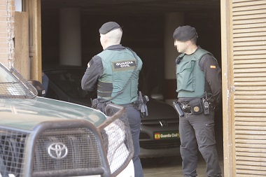 La operación de ayer no tiene relación con la del pasado 7 de marzo en el Monte María Cristina, también contra las mafias