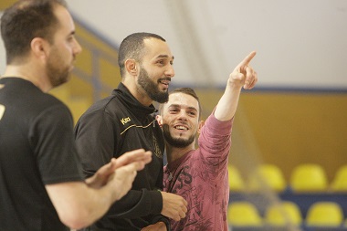 Faisal Salmi, entrenador del Balonmano Virgen de Victoria de Melilla