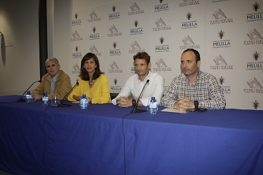 Álvaro Gónzález, Fadela Mohatar, Antonio Aguilar y Alejandro Aguilar