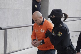 Salah El Kajjoui, durante el juicio en la Audiencia Provincial en Melilla