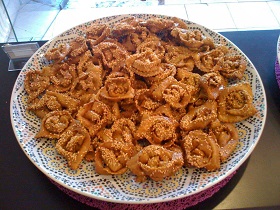 La chebbakía, un dulce típico del mes sagrado de Ramadán