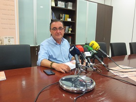 El viceconsejero de Turismo y Transportes, Javier Mateo