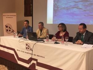 El conferenciante en la cuarta ponencia de esta edición