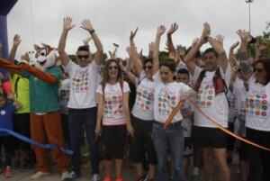 La salida y llegada tuvo lugar en el Fuerte de Rostrogordo donde cientos de melillenses tomaron parte en el evento organizado por el Sindicato de Enfermería