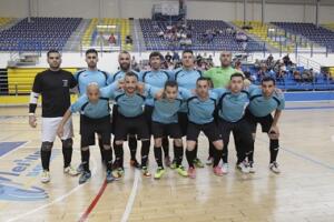 Plantel de jugadores del Melistar F.S., que se impuso el pasado sábado a la Asociación Jerez Futsal por 3-0