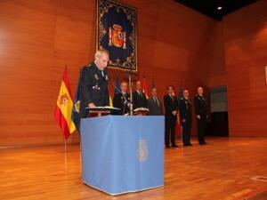 Toma de posesión de José Ángel González Jiménez como nuevo jefe superior de Policía de Aragón