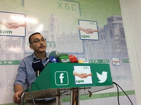 El diputado Mohamed Ahmed, de Coalición por Melilla