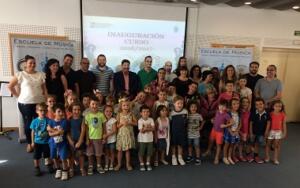 Inauguración del pasado curso en la escuela