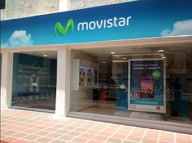 Los hechos ocurrieron en el interior de una de las tiendas de Movistar