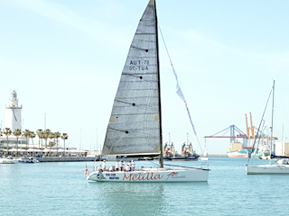 Embarcación del Ciudad de Melilla-Club Marítimo