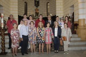 Fin de semana intenso para la Hermandad del Rocío de Melilla, que ha celebrado su triduo y una misa en el Sagrado Corazón