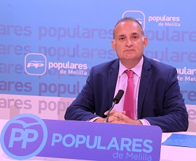 El vicesecretario de Comunicación del PP local, Javier Lence