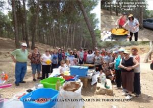 Acampada con paella en la Costa del Sol