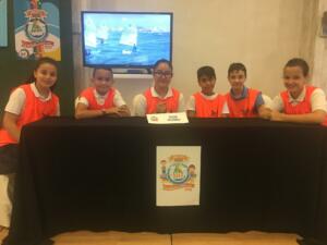 En la imagen, los integrantes del Colegio Velázquez, primer finalista