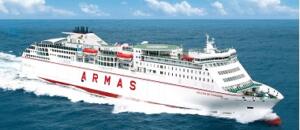 Buque de Armas que realiza el trayecto entre Melilla y Motril