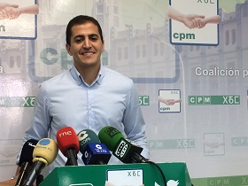 El diputado de Coalición por Melilla (CPM) Rachid Mohamed Bussián