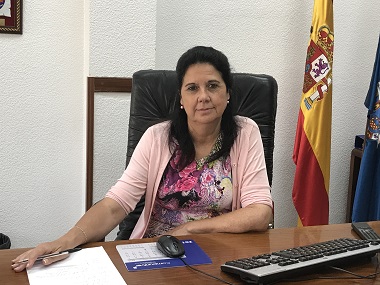 Simi Chocrón, nueva directora provincial del ISM, en su despacho