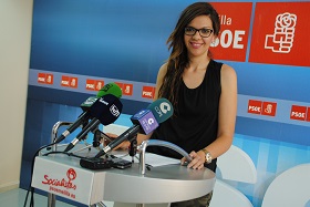 Sabrina Moh, representante de la Gestora del PSOE de Melilla