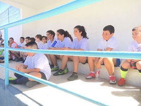 En las actividades de taller, los niños han recibido una clase sobre nociones básicas de higiene deportiva