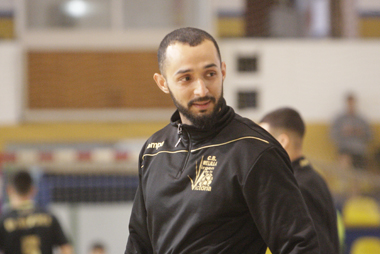 Faisal Salmi, entrenador del BM. Virgen de la Victoria en la temporada 2016-17