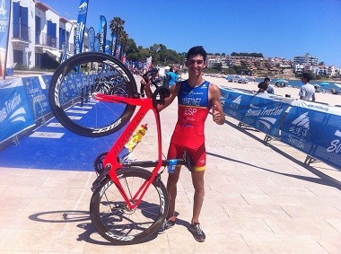 El triatleta melillense competirá en la localidad catalana de Banyoles los días 22 y 23 de este mes de julio