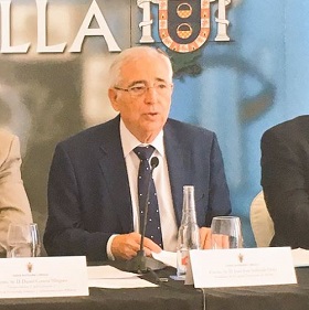 El presidente melillense, Juan José Imbroda