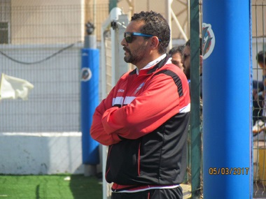Ahmed Driss, entrenador del Rusadir, se encuentra en Madrid, realizando el curso de nivel-3