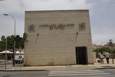Sede de la Real Federación Melillense de Fútbol (RFMF)