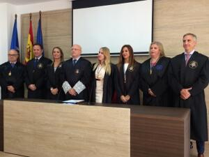 En la imagen, los miembros de la Junta de Gobierno del Colegio de Abogados de Melilla