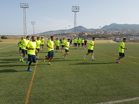 Los jugadores del C.D. Melistar disputarán mañana jueves un partido de entrenamiento ante la U.D. Melilla