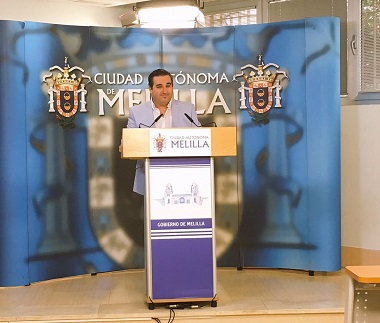 El diputado de Cs en la Asamblea de Melilla, Luis Escobar