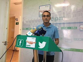 El diputado de Coalición por Melilla, Mohamed Ahmed