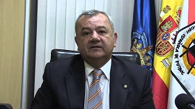 Imagen de Diego Martínez, presidente de la Federación Melillense de Fútbol
