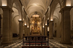 El interior de la Iglesia de la Purísima Concepción